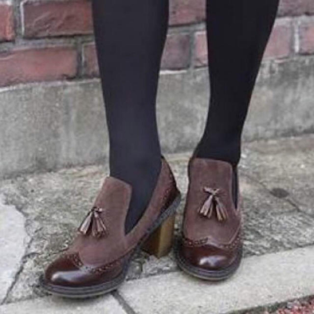 Dr. Martens Jessyca Wingtip Tassel Brogues